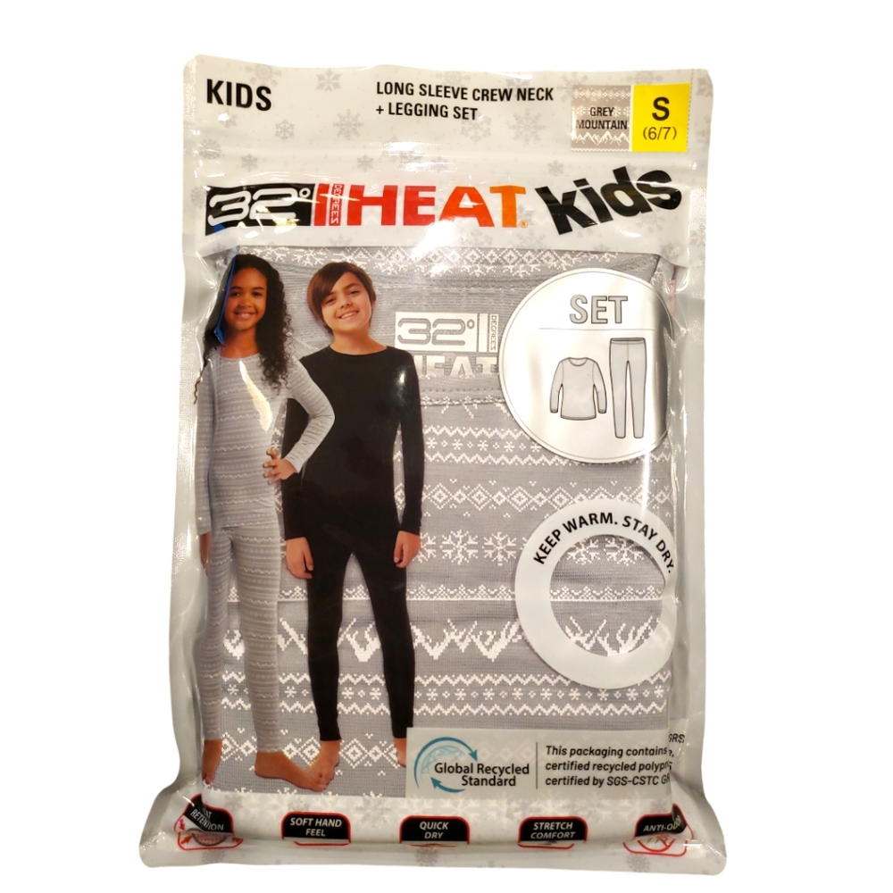 32 Degrees Heat Kids Leggings Set